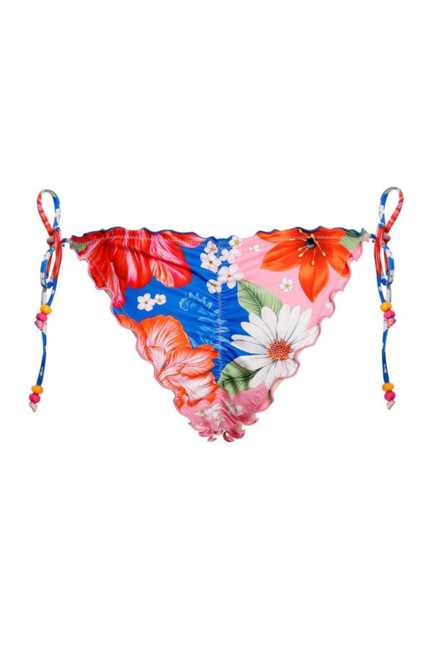 Agua Bendita Alegria Sundaze Tie Side Bikini Bottom Small NWT